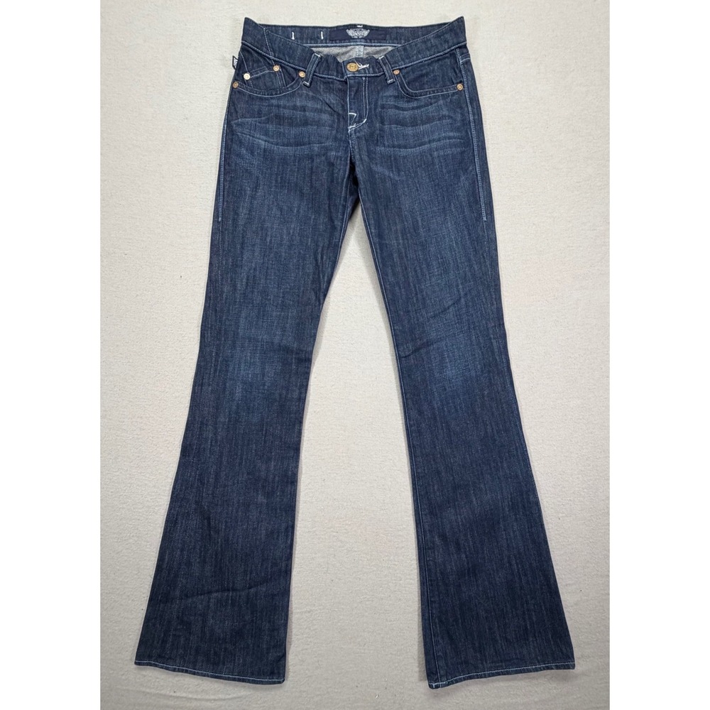 Rock & Republic Womens Jeans Bootcut Dark Wash Kasandra Low Rise 26